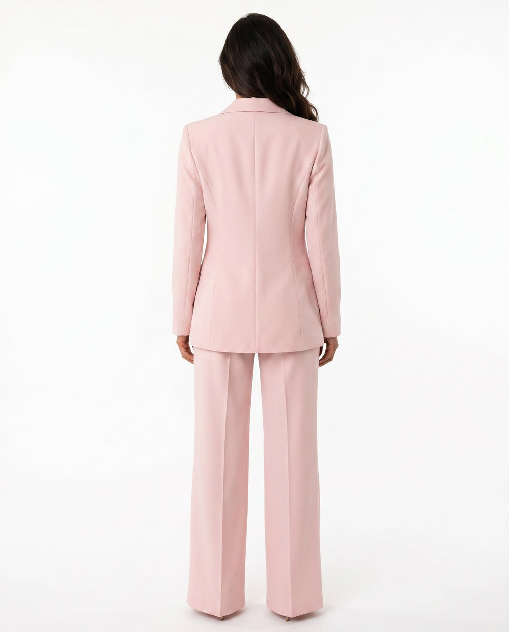 Ravelle | Longline Tailored Wide-Leg Trouser Suit