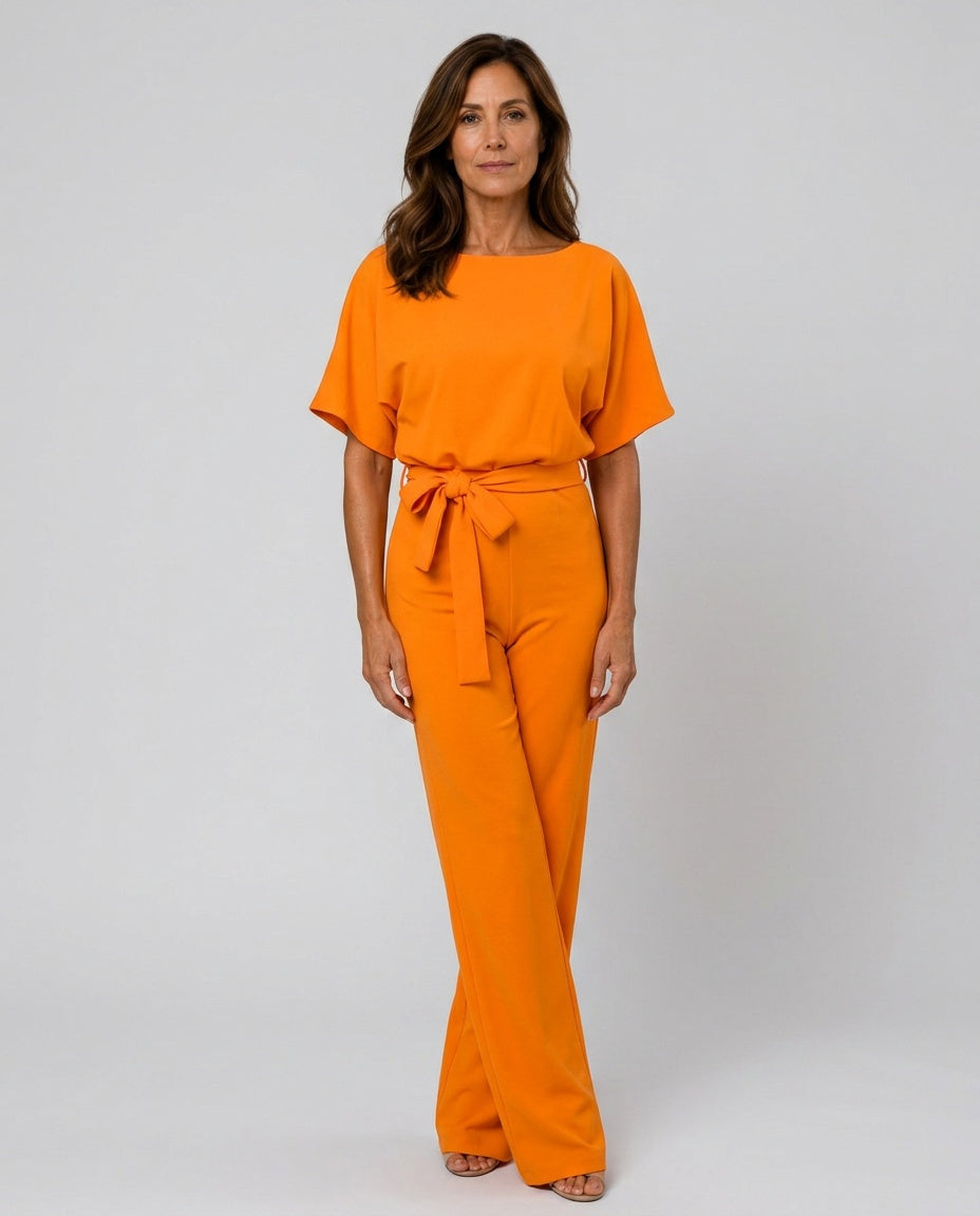 The Drape Wide-Leg Jumpsuit