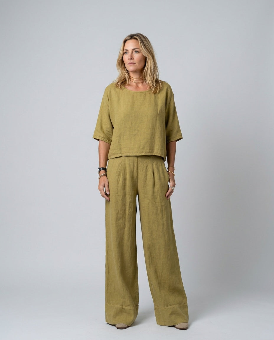 The Ease Linen-Look Set