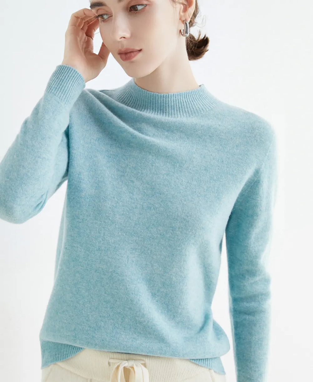Winnie | Classic Long Sleeve Merino Wool Jumper