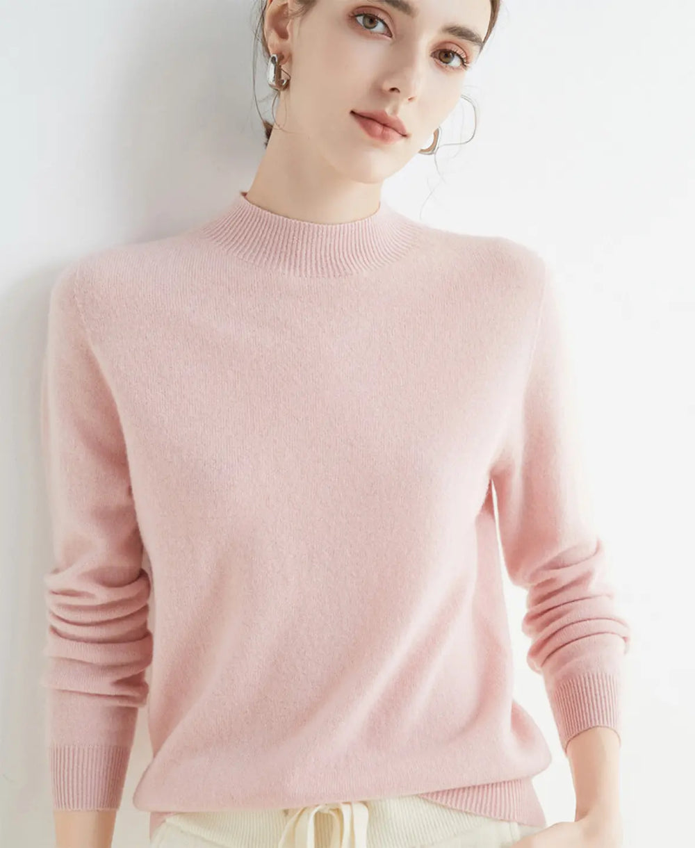 Winnie | Classic Long Sleeve Merino Wool Jumper