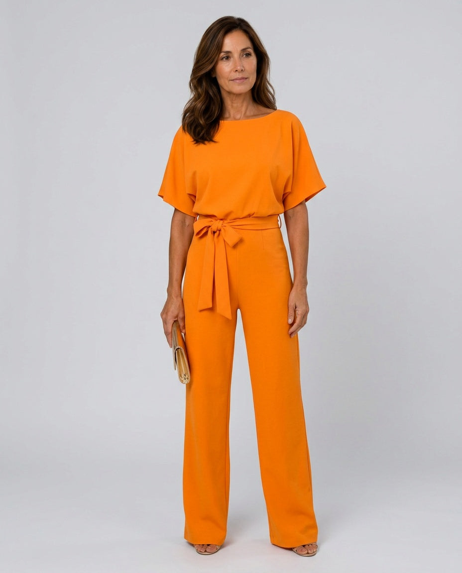 The Drape Wide-Leg Jumpsuit