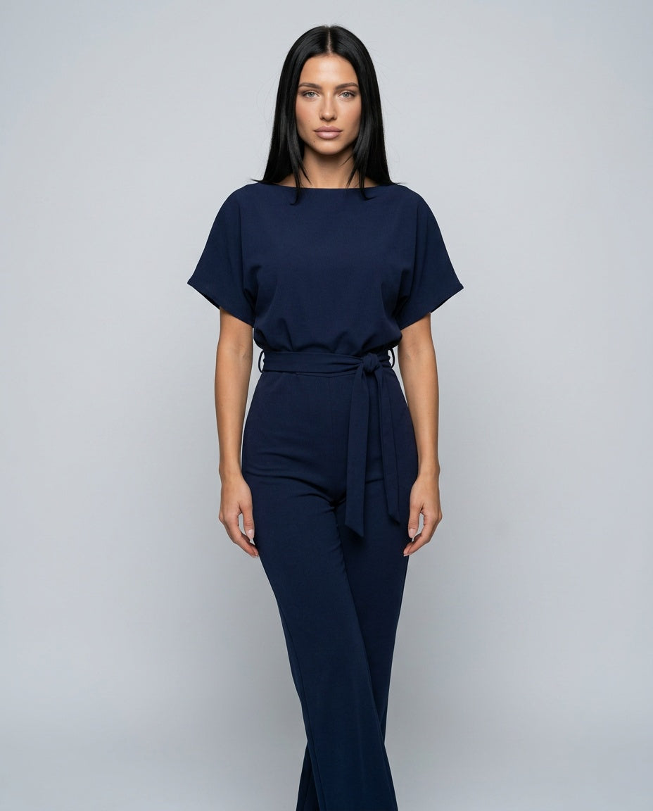 The Drape Wide-Leg Jumpsuit