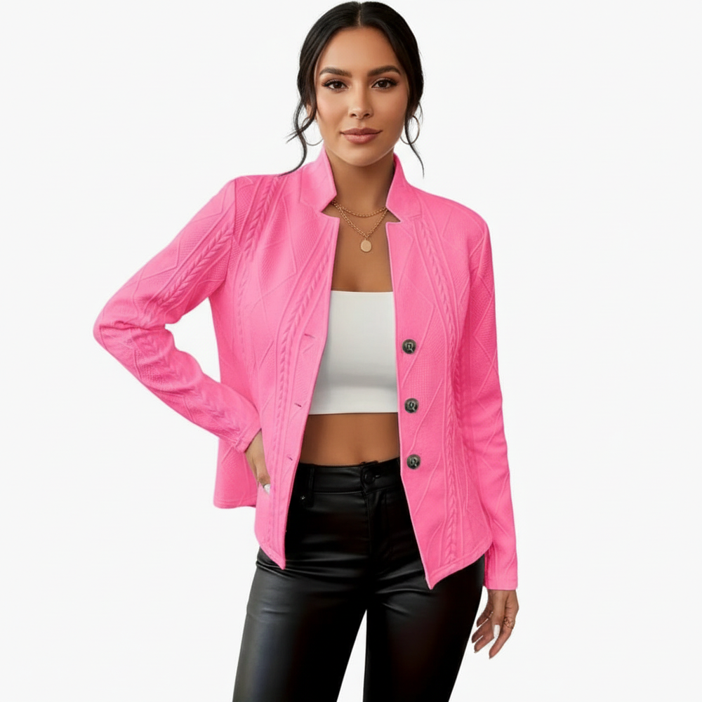 Edith | Tailored Textured Blazer