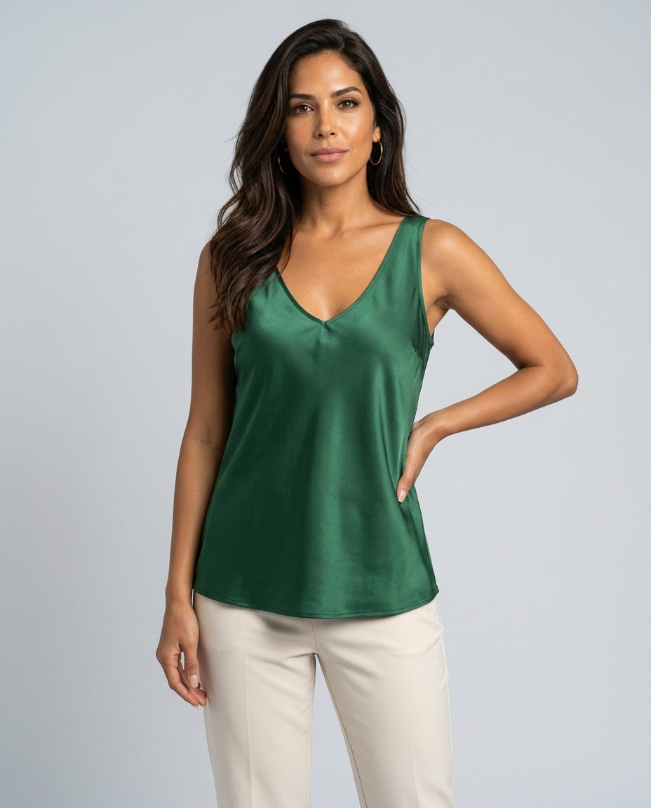 The Pure Satin-Look Camisole