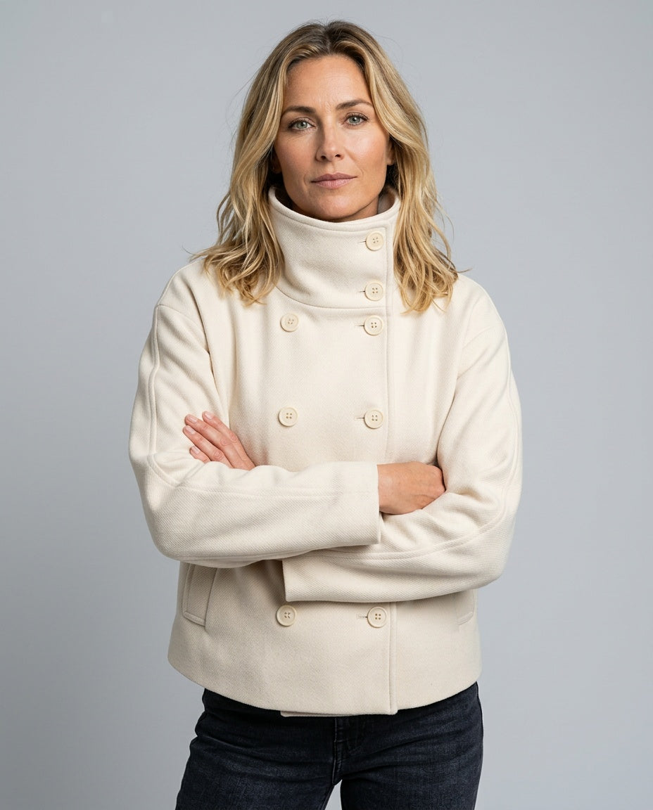 The Mantle Stand-Collar Jacket