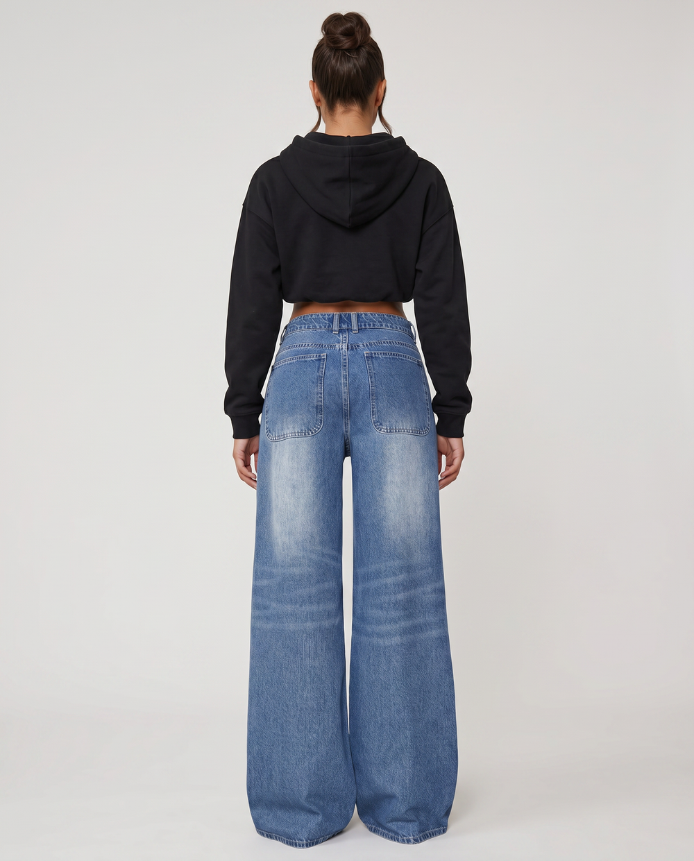 Gail | Wide-Leg Jeans with Front Pockets