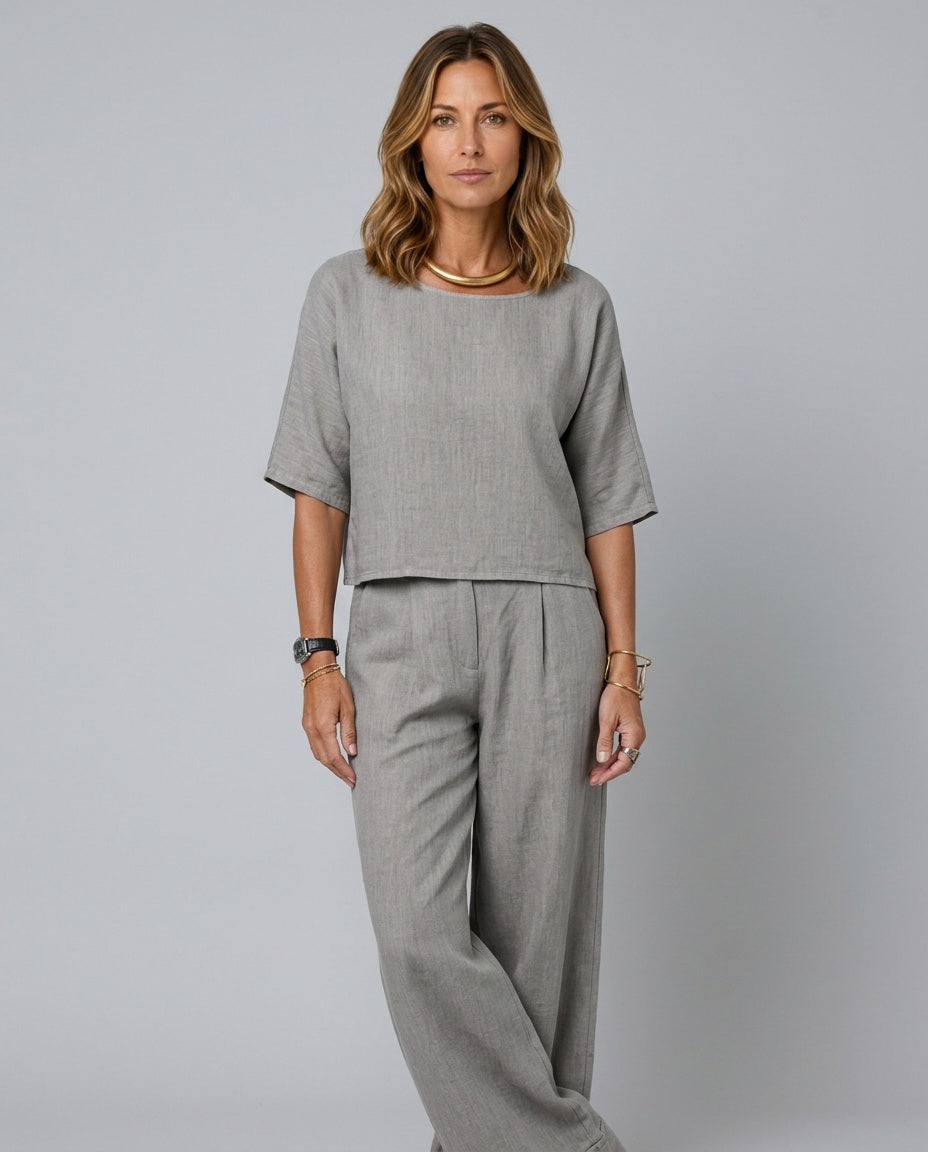 The Ease Linen-Look Set
