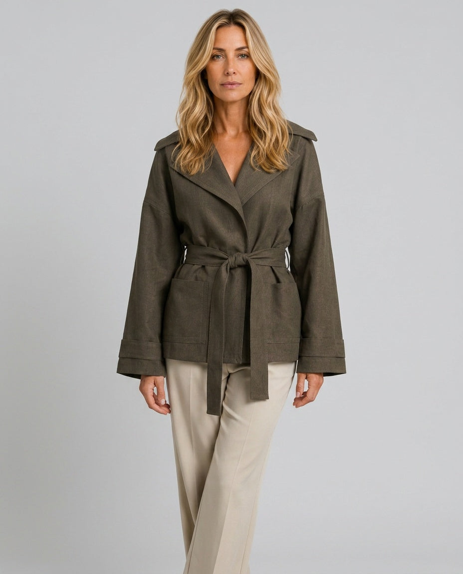 The Mantle Belted Utility Jacket