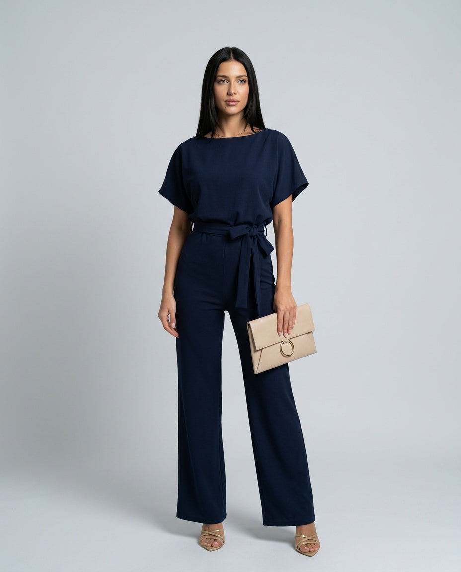 The Drape Wide-Leg Jumpsuit