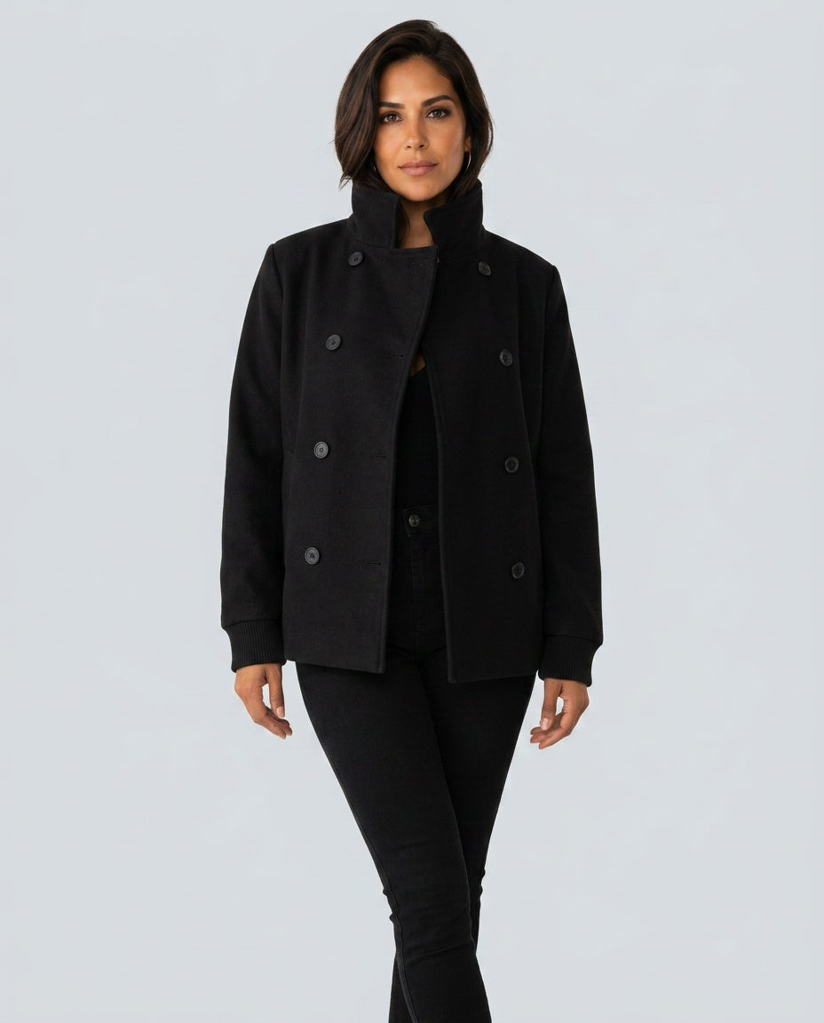 The Mantle Stand-Collar Jacket