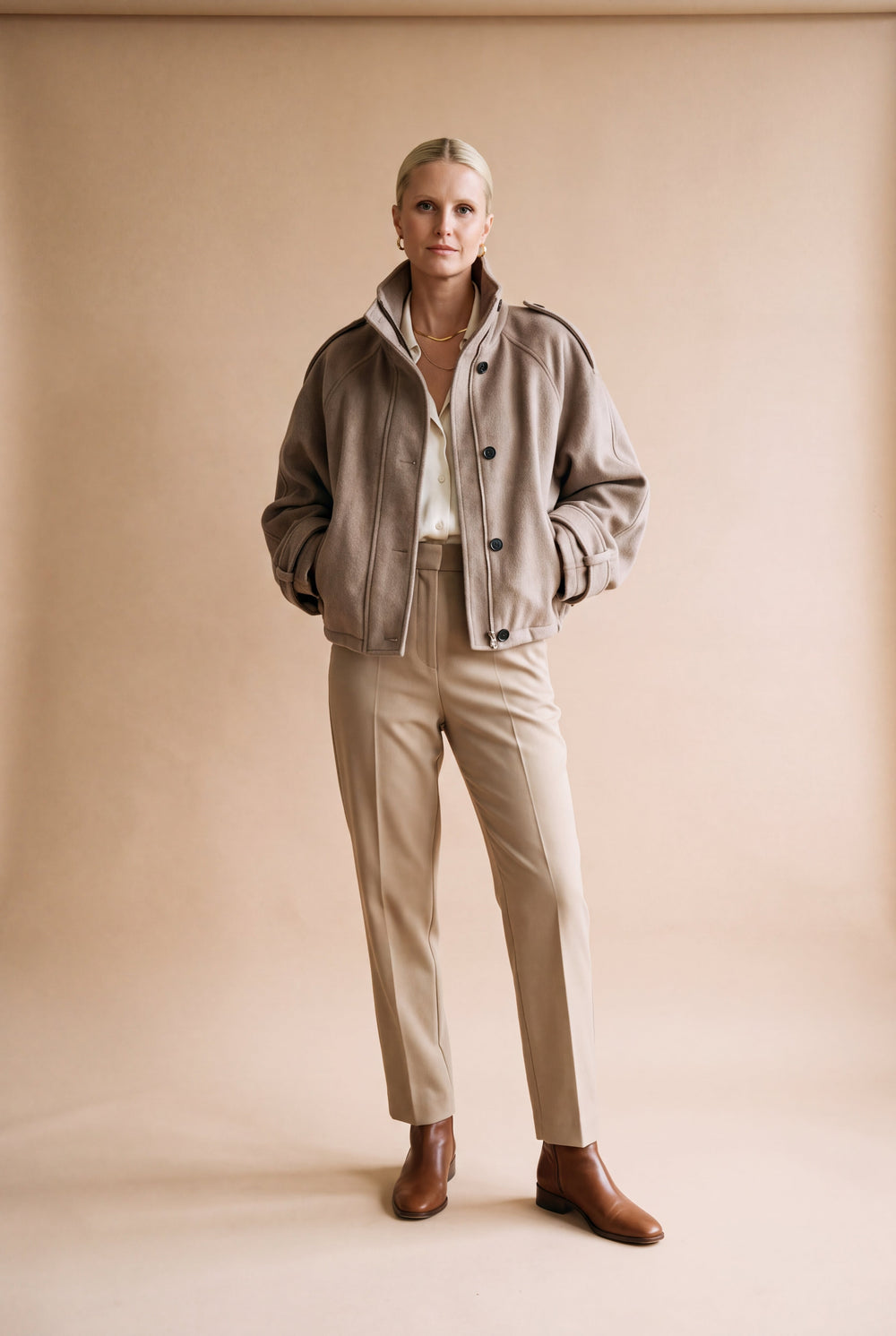 The Mantle Cropped Coat