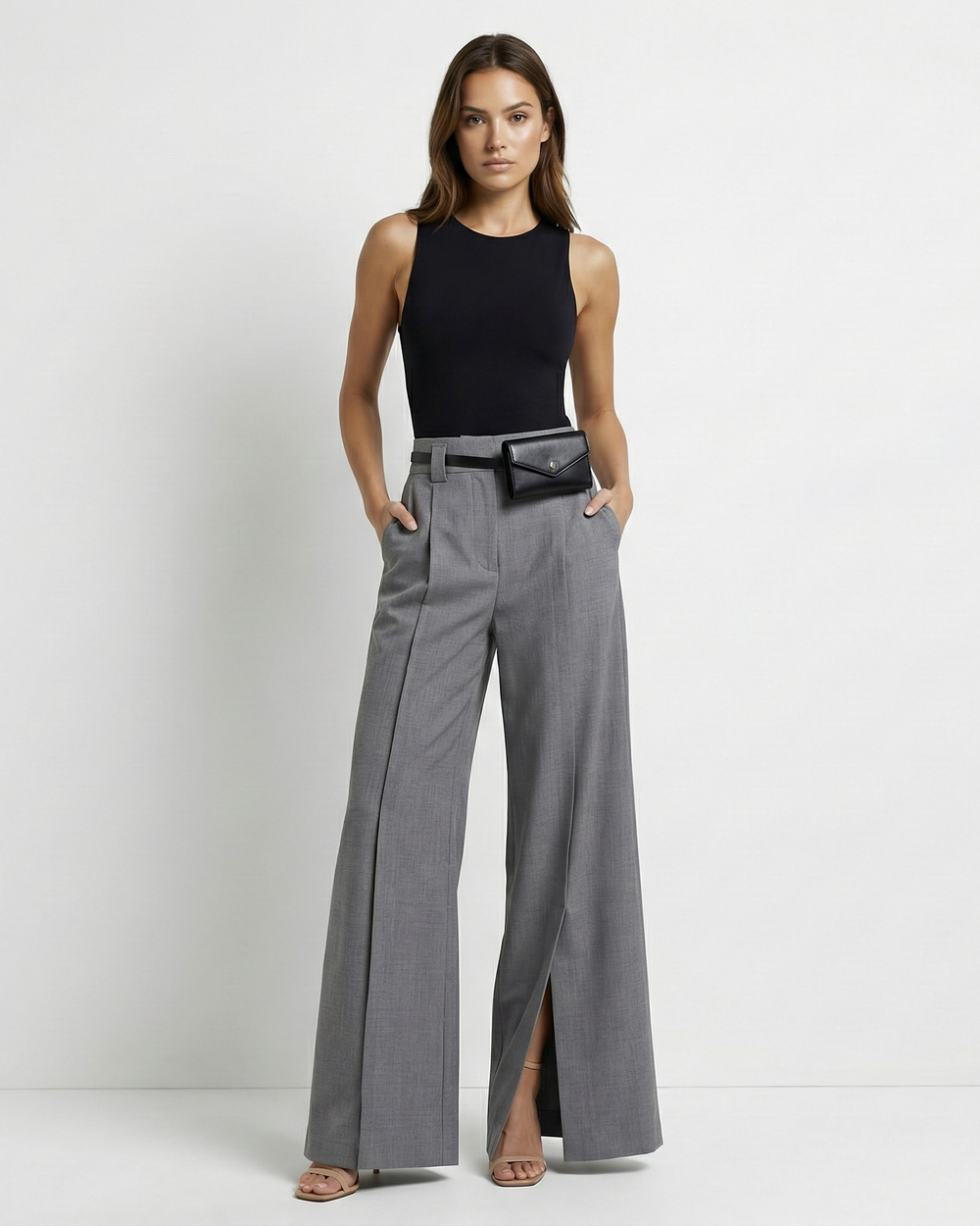 The Ease Pleated Trouser
