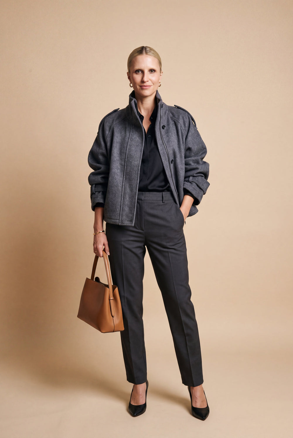 The Mantle Cropped Coat