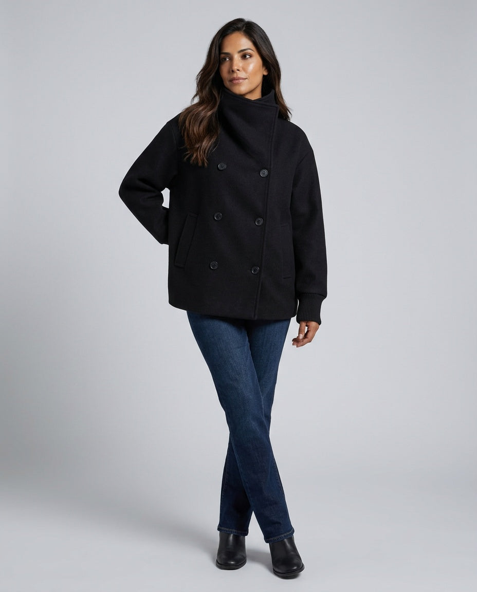 The Mantle Stand-Collar Jacket
