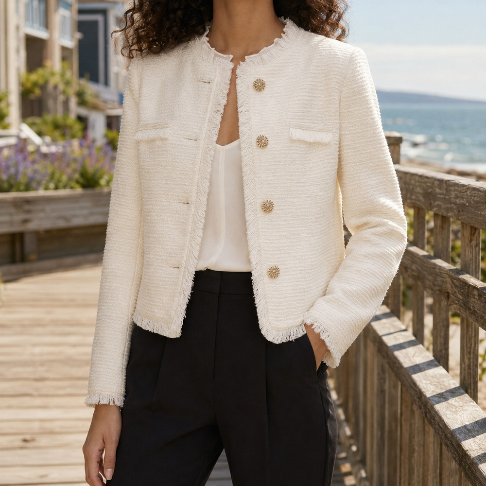 The Weave Fringe Jacket
