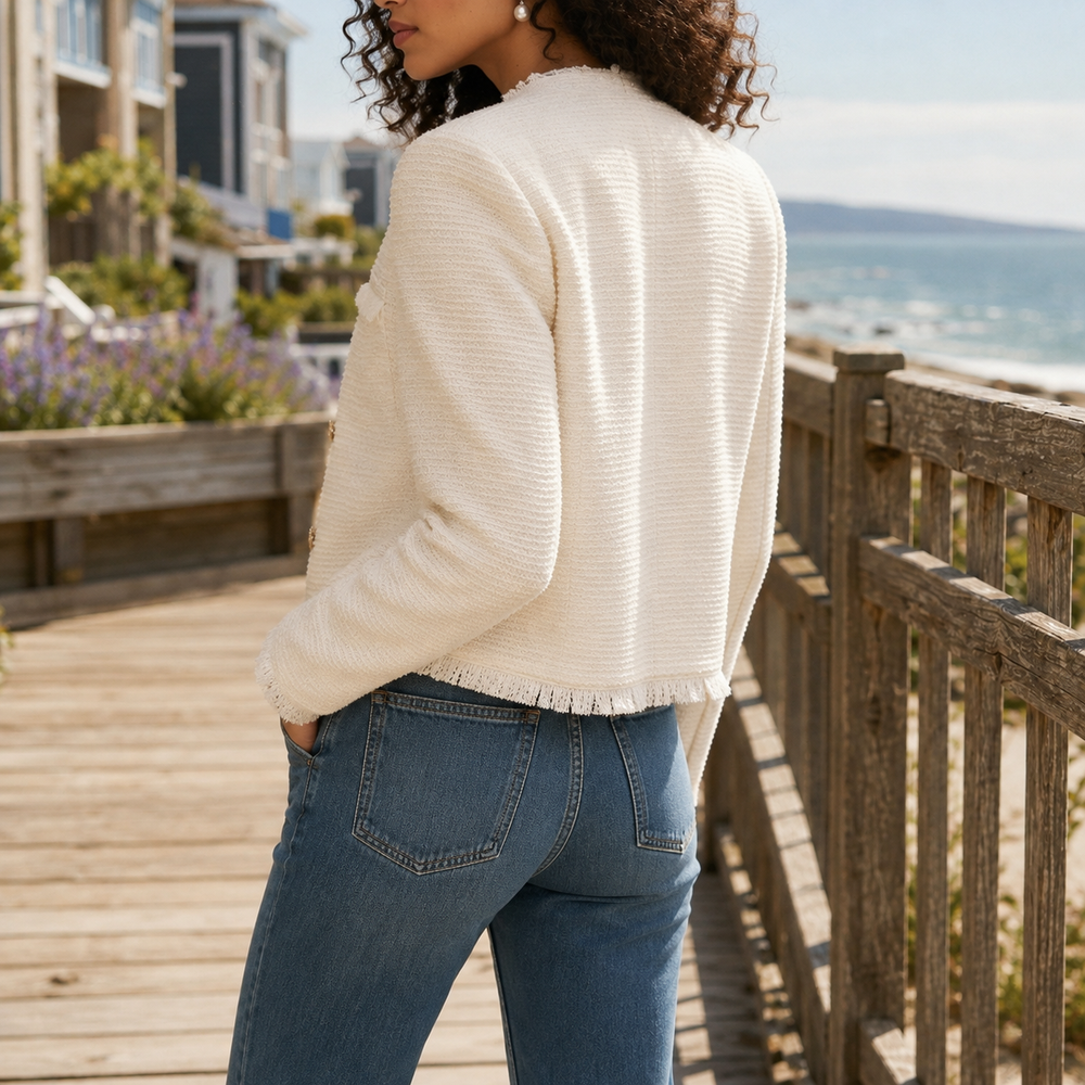 The Weave Fringe Jacket