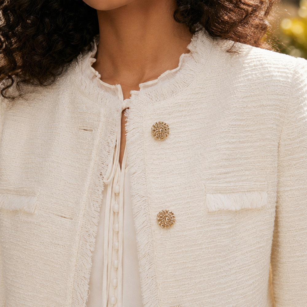 The Weave Fringe Jacket