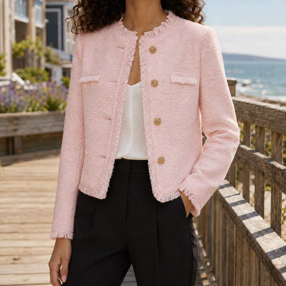 The Weave Fringe Jacket