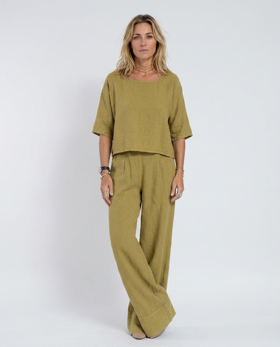 The Ease Linen-Look Set