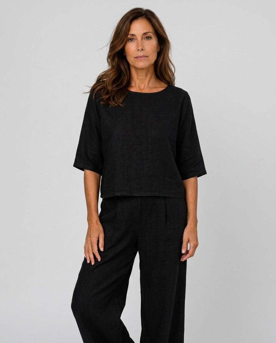 The Ease Linen-Look Set