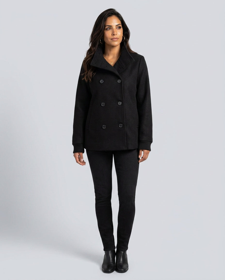 The Mantle Stand-Collar Jacket