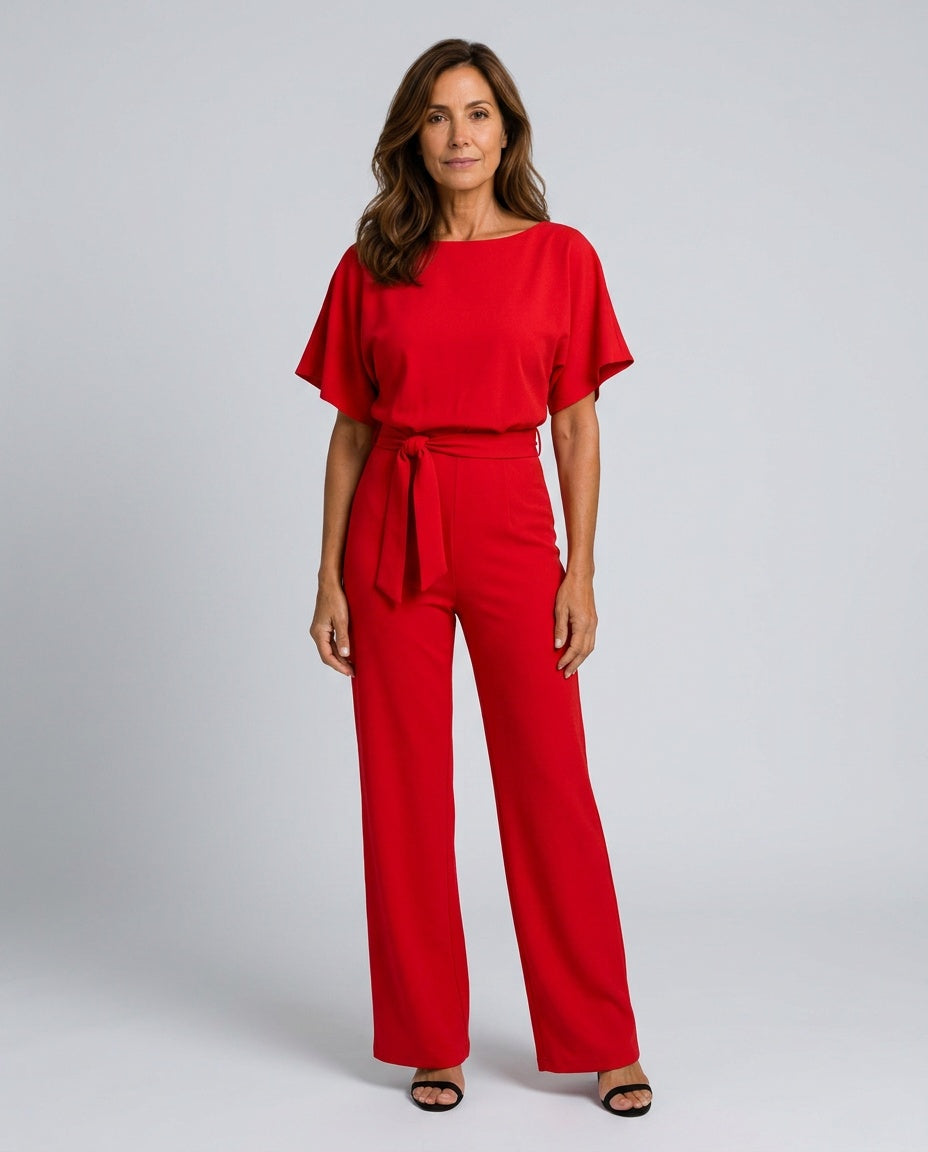 The Drape Wide-Leg Jumpsuit