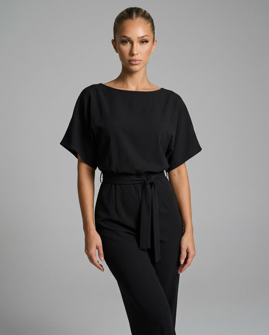 The Drape Wide-Leg Jumpsuit