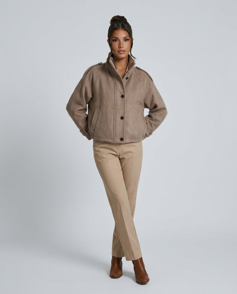 The Mantle Cropped Coat
