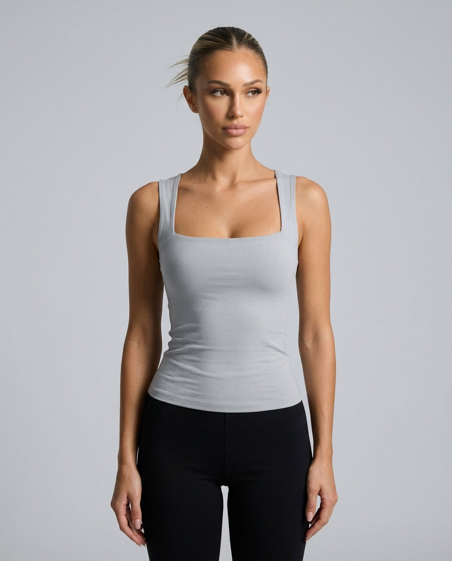 The Pure Square-Neck Tank