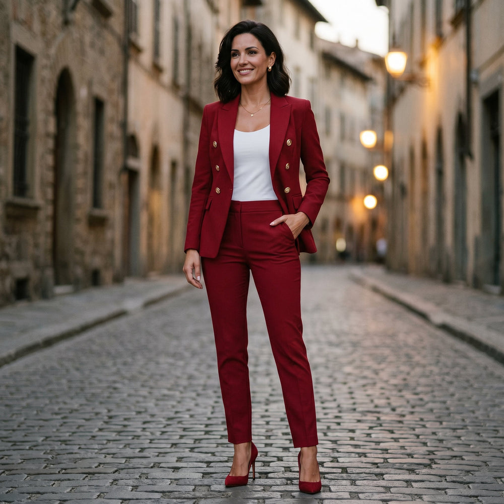 Leona | Tailored Blazer & Trousers Set