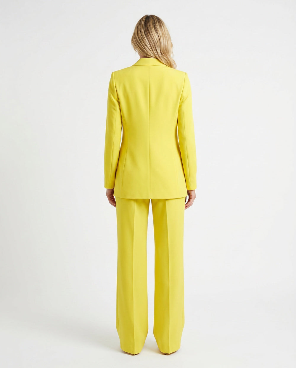 Ravelle | Longline Tailored Wide-Leg Trouser Suit