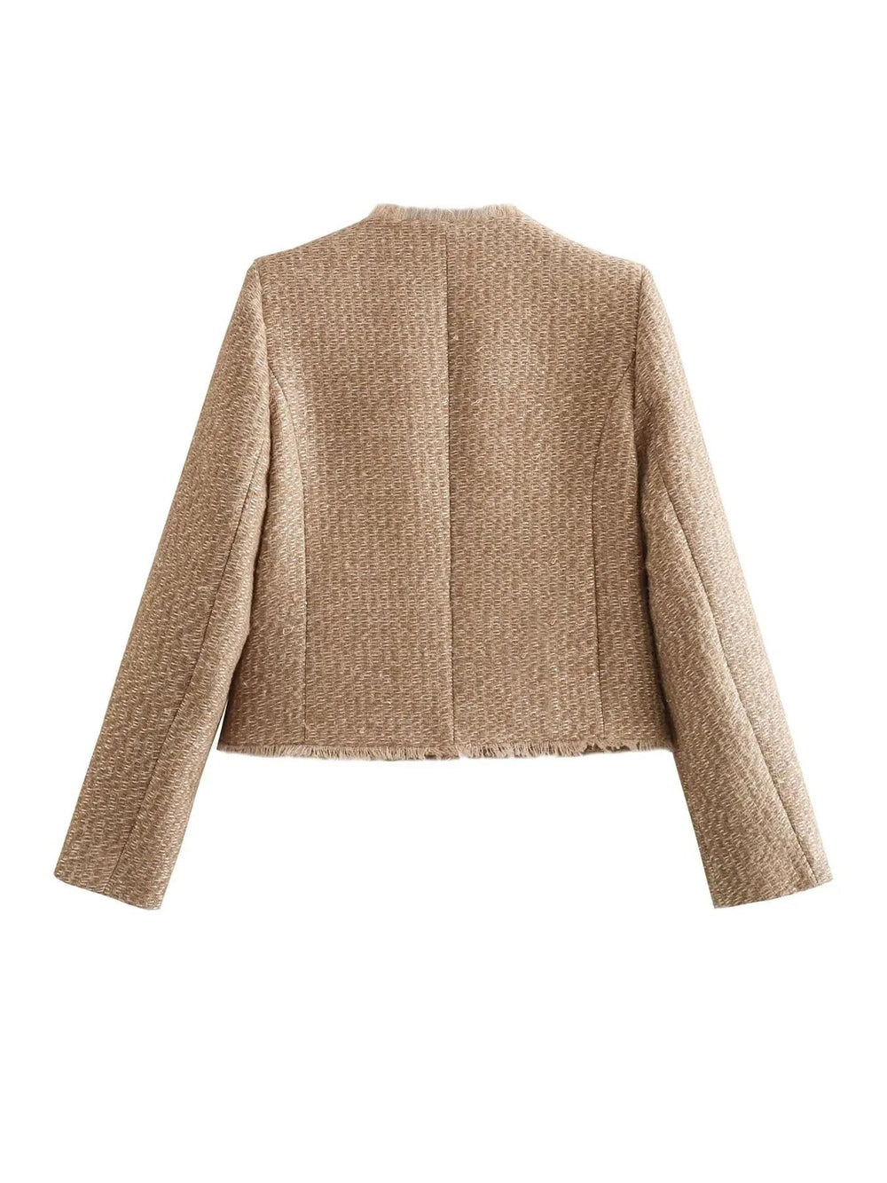 Nalani | Button-Front Pocket Blazer