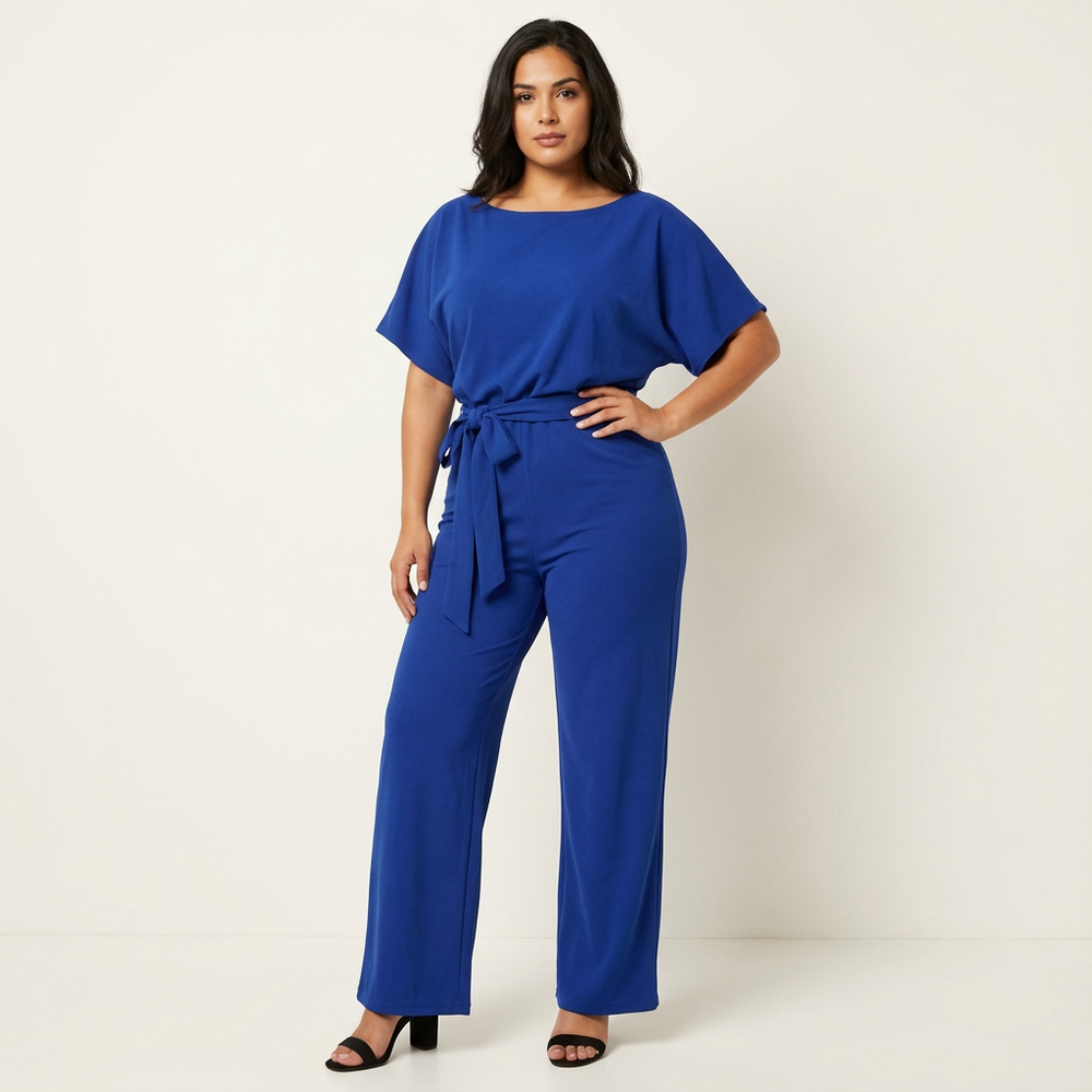 Marlowe | Wide-Leg Tie-Waist Jumpsuit