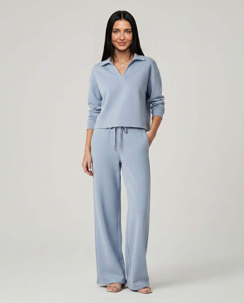 Ariana | Two-Piece Set with Wide-Leg Pants