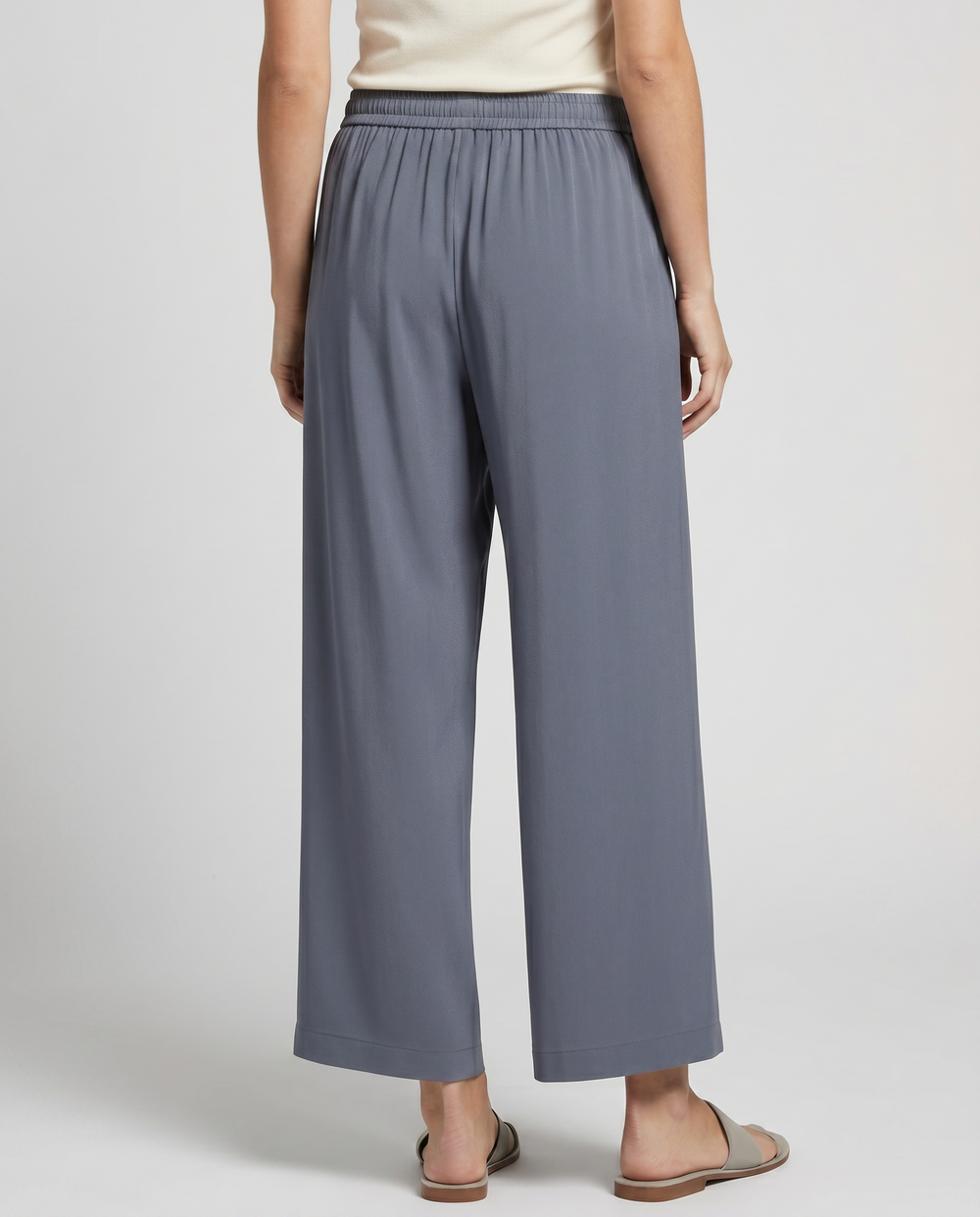 Willie | Palazzo Trousers with Elastic Waist