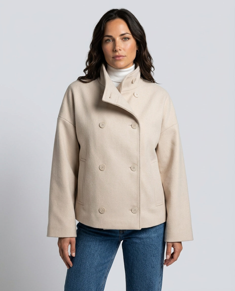 The Mantle Stand-Collar Jacket