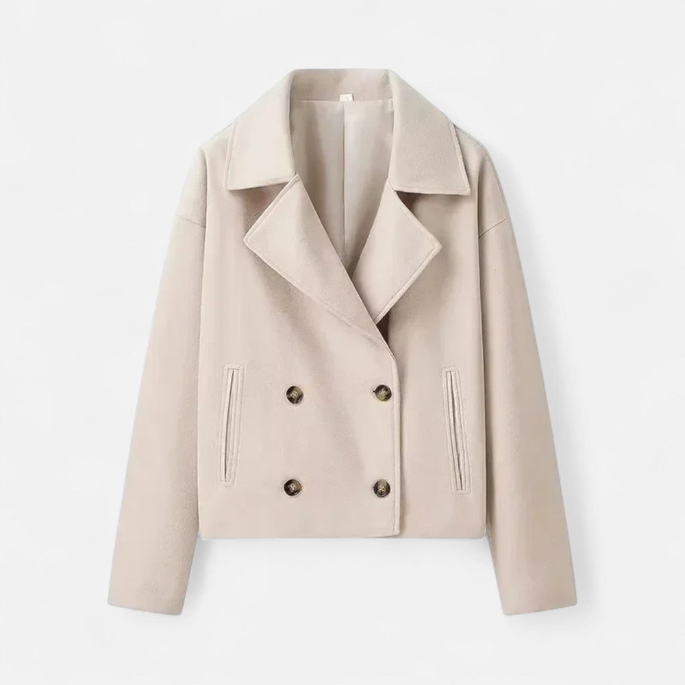 Nuria | Short Double-Breasted Lightweight Jacket