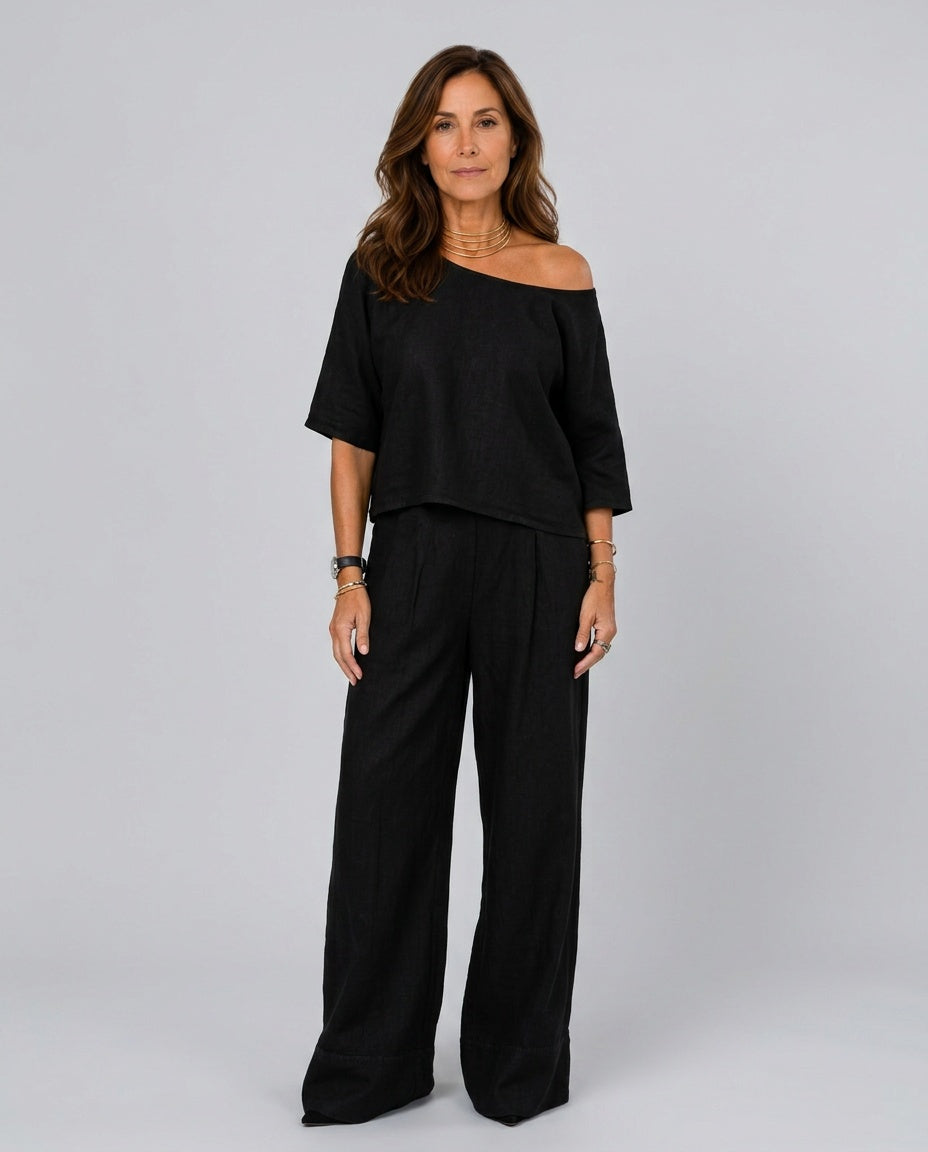 The Ease Linen-Look Set