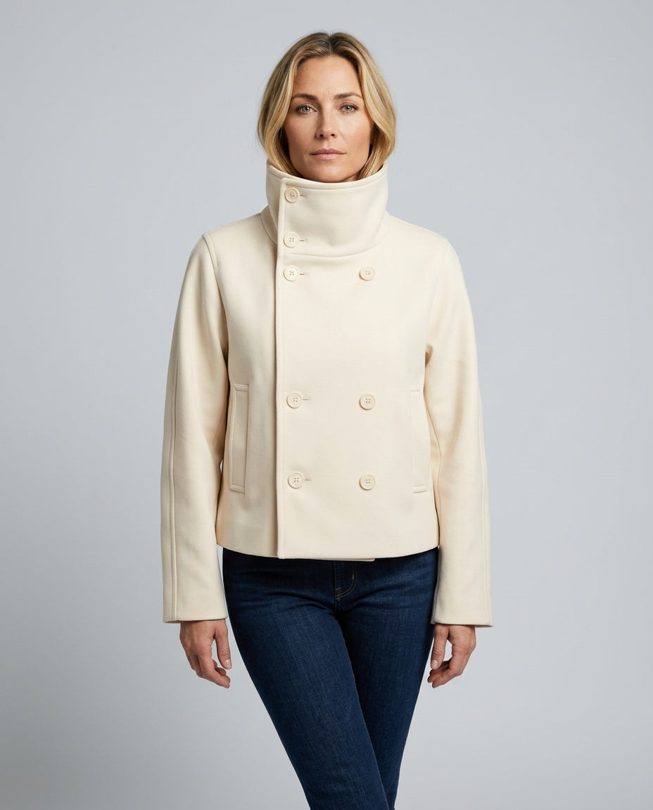The Mantle Stand-Collar Jacket