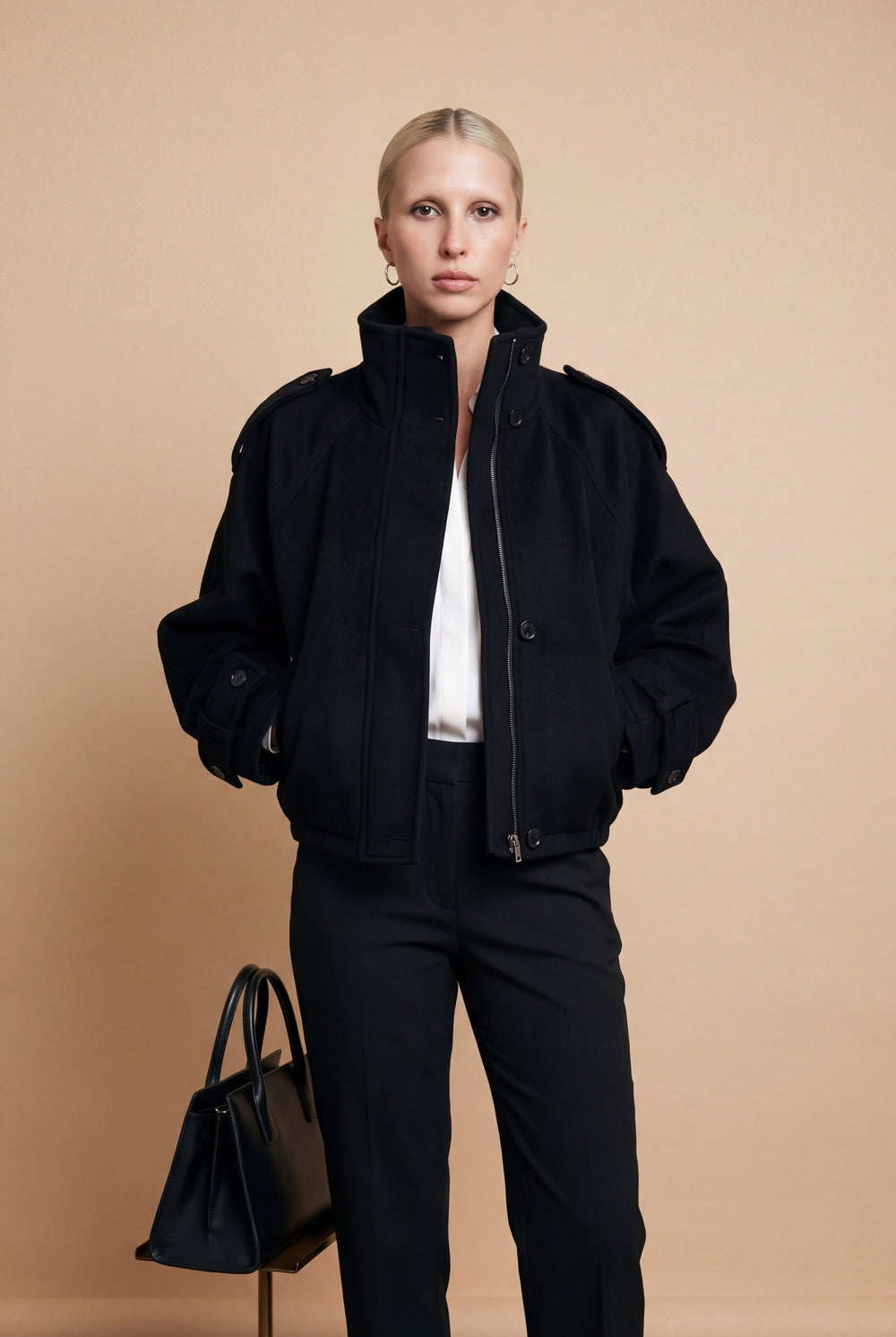 The Mantle Cropped Coat