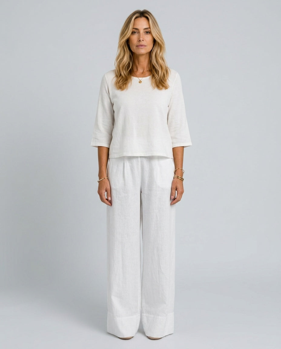 The Ease Linen-Look Set