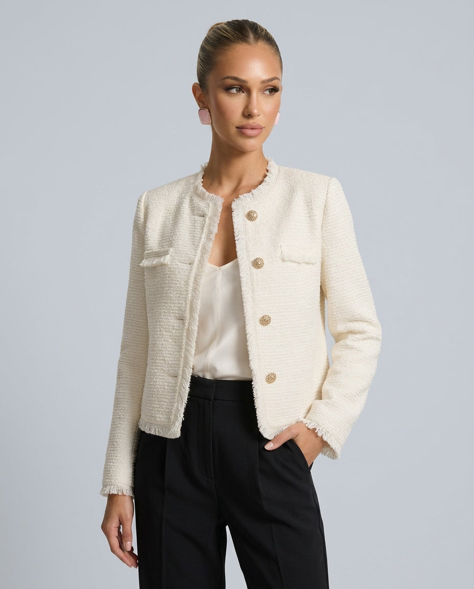 The Weave Fringe Jacket