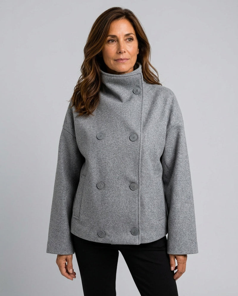 The Mantle Stand-Collar Jacket